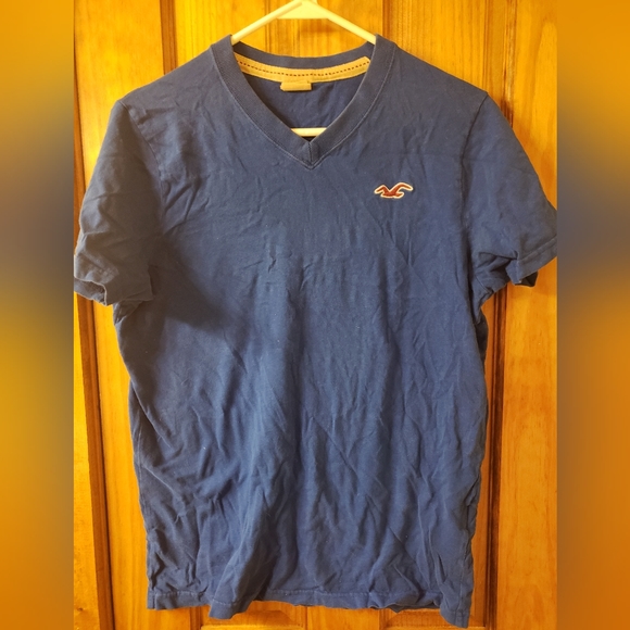 Hollister V-neck Blue - Picture 1 of 3